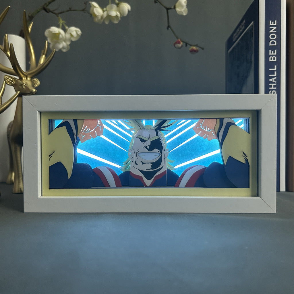 All Might Light Box